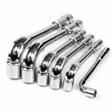 Set Chei Tubulare Profesionale Tip L, Set 6 Piese, 8-19 mm, Otel Cr-V