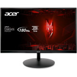 Monitor gaming LED VA Nitro XF240YS, 23.8, Full HD, 4 ms VRB, 180 Hz, Display Port, FreeSync Premium, HDR Ready, Negru, Acer