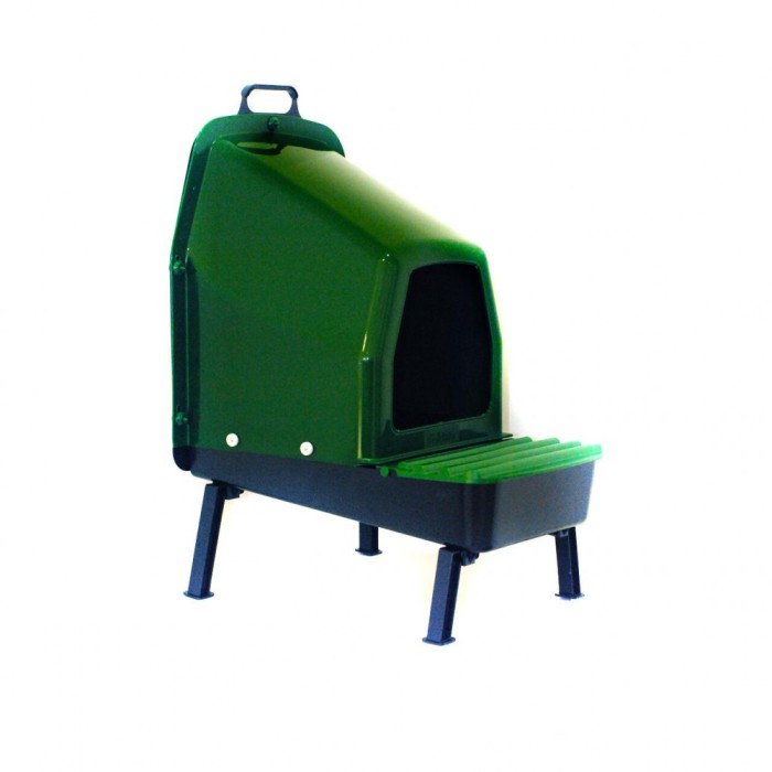 CUIB DIN PLASTIC GAUN PENTRU GAINI OUATOARE CU PICIOARE 37x41x54 CM