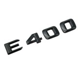 Emblema E 400 pentru spate portbagaj Mercedes, Negru