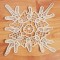 Mileu macrame handmade Vintage 16 x 16 cm