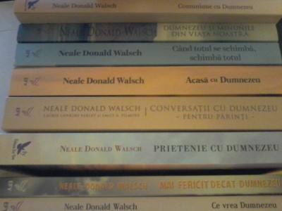 NEALE DONALD WALSCH - lot 8 volume foto