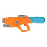 Pistol de apa din plastic, 58 cm, portocaliu si bleu, CMCLASS