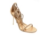 Sandale elegante ALDO aurii, CALADONIA 711, din piele ecologica