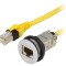 Soclu RJ45 22mm IP20 Argintiu