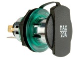 Soclu brichetă auto 20A 12-24VDC