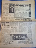 ziarul sportul popular 29 ianuarie 1966 - dialog sportiv cu actorul victor rebengiuc