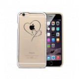 Husa iPhone 6/6S Plus Astrum Telesthesia Gri cu Swarovski - Protectie Premium