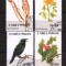 SAO TOME E PRINCIPE 1992 - FAUNA SI FLORA. SERIE STAMPILATA, K132