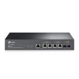 SWITCH TP-LINK 16 porturi JetStream cu Management | 6&Atilde;&mdash; Porturi 10GE si 4&Atilde;&mdash; Porturi PoE++. carcasa metalica &quot;TL-SX3206HPP&quot; (timbru verde 2 lei)