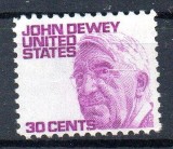 SUA 1968, Personalitati, John Dewey, serie neuzata, MNH, Nestampilat