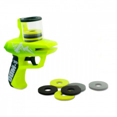 Pistol Zip Shot cu 12 discuri, Disc Domination, Lanard Toys