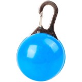 Cumpara ieftin Lumina LED pentru zgarda caini, 2 moduri de iluminare, 3 x 3 cm, albastru