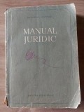 Manual juridic Ministerul justitiei 1957