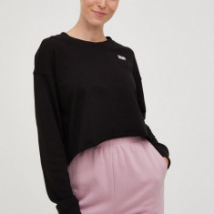 Dkny bluza femei, culoarea negru, cu imprimeu