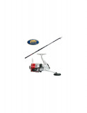 Combo Stationar Lanseta Telescopica Lineaeffe Thunder 3.60m + Mulineta Lineaeffe Silk Line 70 FD