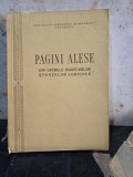 Pagini alese din operele inaintasilor stiintelor agricole - Institutul Agronomic N. Bălcescu