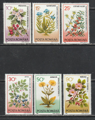 Romania 1993 - #1310 Plante Medicinale 6v MNH foto