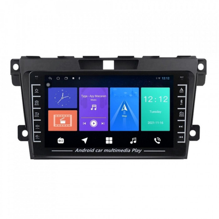 Navigatie dedicata cu Android Mazda CX-7 2006 - 2015, 1GB RAM, Radio GPS Dual