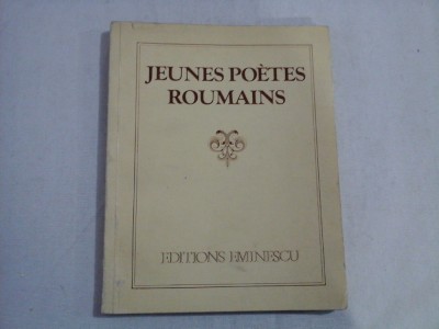 JEUNES POETES ROUMAINS (AUTOGRAF SI DEDICATIE DE LA DAN ION NASTA PENTRU POETUL AOUL MICLAN) - DAN ION NASTA foto