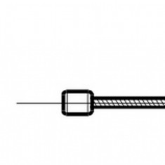 Cablu acceleratie ciclomotor 130cm (punga 50 buc-pret/1buc) Cod Produs: MX_NEW 163510031RM