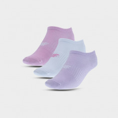 Șosete casual până la gleznă (3-pack) pentru fete - multicolor