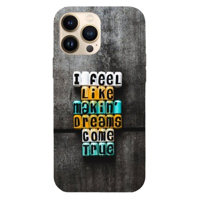 Husa compatibila cu Apple iPhone 11 Pro Max model Makin&amp;amp;#039; dreams come true, Silicon, TPU, Viceversa foto