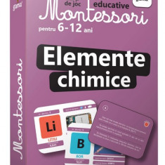 Elemente chimice. Carti de joc Montessori pentru 6-12 ani