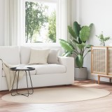vidaXL Covoare Bej 140 x 200 cm Poliester