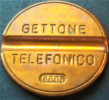 FISA TELEFONICA - ITALIA, anul 1966 *cod 2443 (Moneda telefon public)