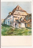 RF42 -Carte Postala- Casa taraneasca din Drauseni, jud Brasov, necirculata