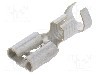 Terminal tip plat, pentru surub {{Orificiu pentru &amp;#351;urub}}, TE Connectivity - 180384-2