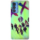 Husa compatibila cu Motorola Moto G71 5G model Suicide Squad, Silicon, TPU, Viceversa, Transparent, Carcasa