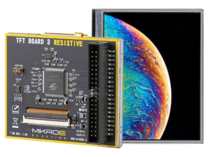 Kit dezvoltare LCD TFT 3" 320x240