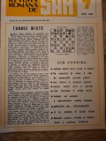 Revista Rom&acirc;nă de Șah - Nr.7 1983 Iulie