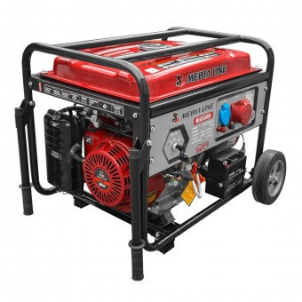 Generator trifazat pe benzina, MLG 9300E, Pornire electrica, putere maxima 10 KVA, AVR, 400 V