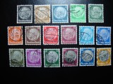 GERMANIA REICH 1933/36 SERIE HINDENBURG, Stampilat
