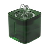 Cumpara ieftin Fantana de apa pentru pisici si caini, dozator automat de apa, 2L, ultra-silentios 10 dB, Verde