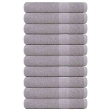 Gossi prosoape de sauna, frogn, 10 buc., gri, 80x200 cm, 360 g/m2