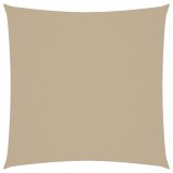Cumpara ieftin Parasolar, bej, 7x7 m, tesatura oxford, patrat