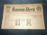 ZIARUL ROMANIA LIBERA 7 IUNIE 1945 PROCES GOERING