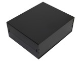 Carcasă aluminiu neagră - dimensiuni 300mm x 261mm x 134mm