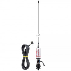 Aproape nou: Antena CB LEMM TURBO IMPERO, alb, lungime 200 cm, castig 7dB, 26.5-28M