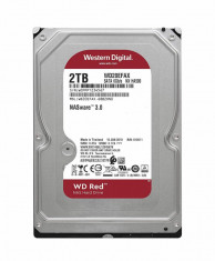 HDD Intern WD, Red NAS Hard Drive, 3.5, 2TB, SATA, 6GB/s, 5400RPM, 256MB foto