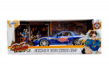 Set masinuta cu figurina - Chun-Li si Mazda RX-7 1993 | Jada Toys