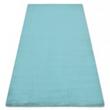 Covor BUNNY aqua albastru, 200x290 cm, Dreptunghi, Poliester