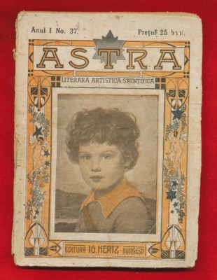 &amp;quot;ASTRA LITERARA ARTISTICA STIINTIFICA&amp;rdquo; Anul I, No. 37, 1916 foto