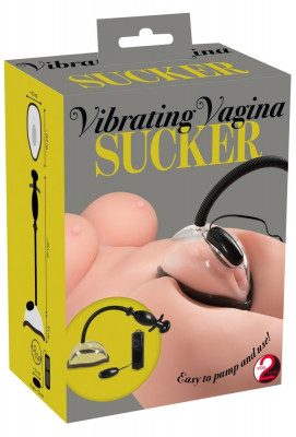 Pompa Vagina Sucker, cu Vacuum si Vibratii foto