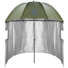 Shelter/Umbrela cu pereti laterali Baracuda U3-HUV, diametru 200 cm, protectie UV UPF50+, cuie ancorare, husa transport