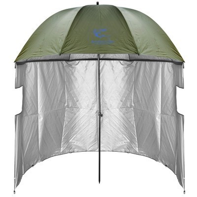 Shelter/Umbrela cu pereti laterali Baracuda U3-HUV, diametru 200 cm, protectie UV UPF50+, cuie ancorare, husa transport